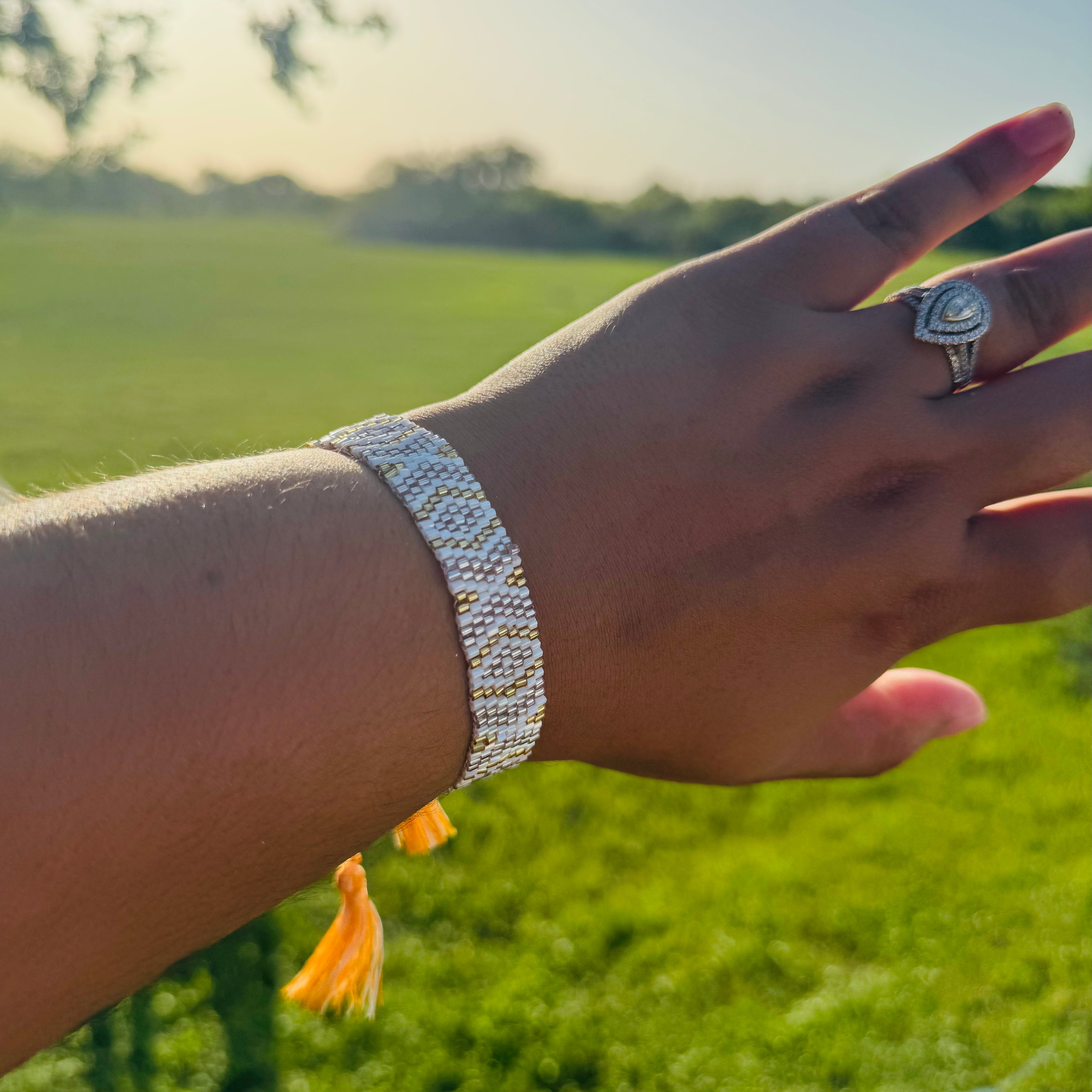 Embroidery/Beaded Bracelets