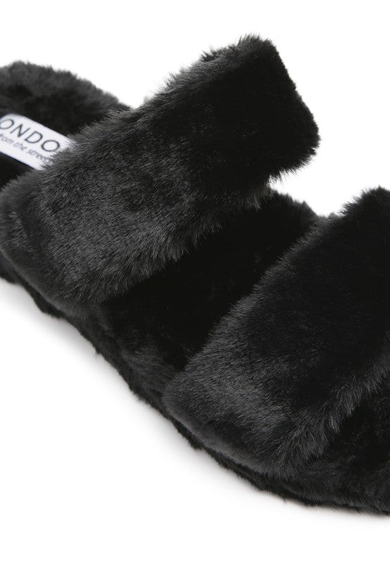 ZAPATOS SLIP-ON DE PELO SMOOTHIE