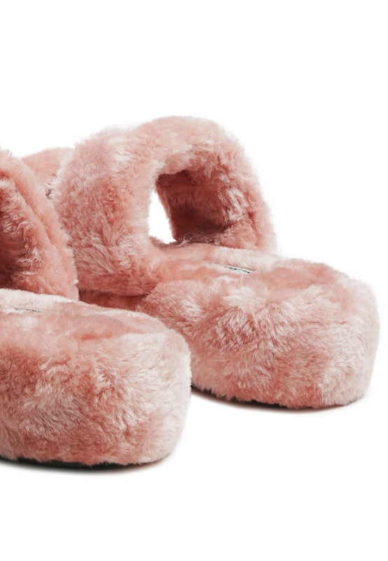 ZAPATOS SLIP-ON DE PELO SMOOTHIE