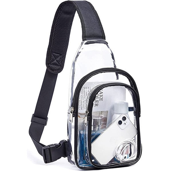 Bolsa tipo bandolera para estadio