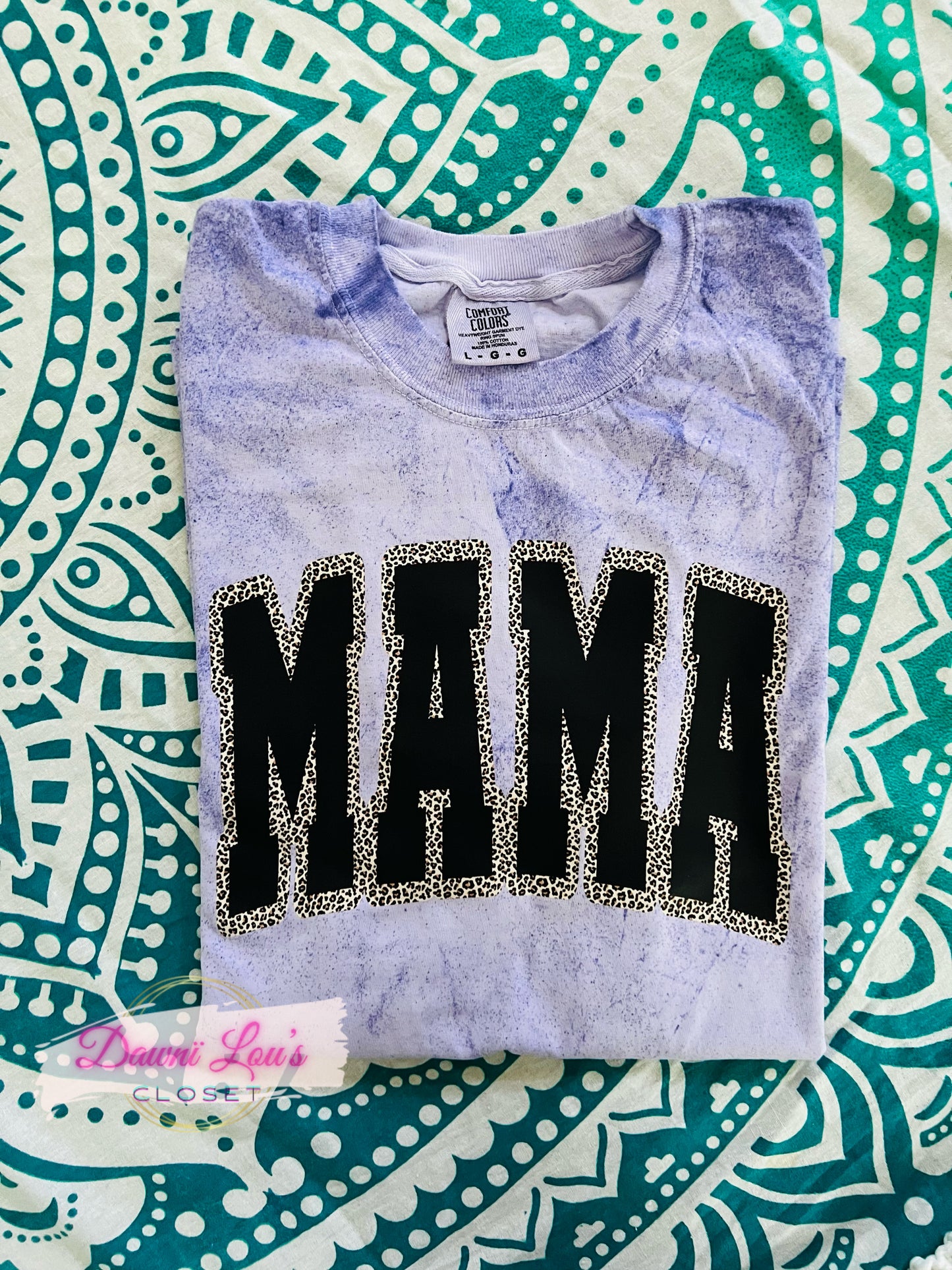 CAMISETA MAMA LEOPARDO
