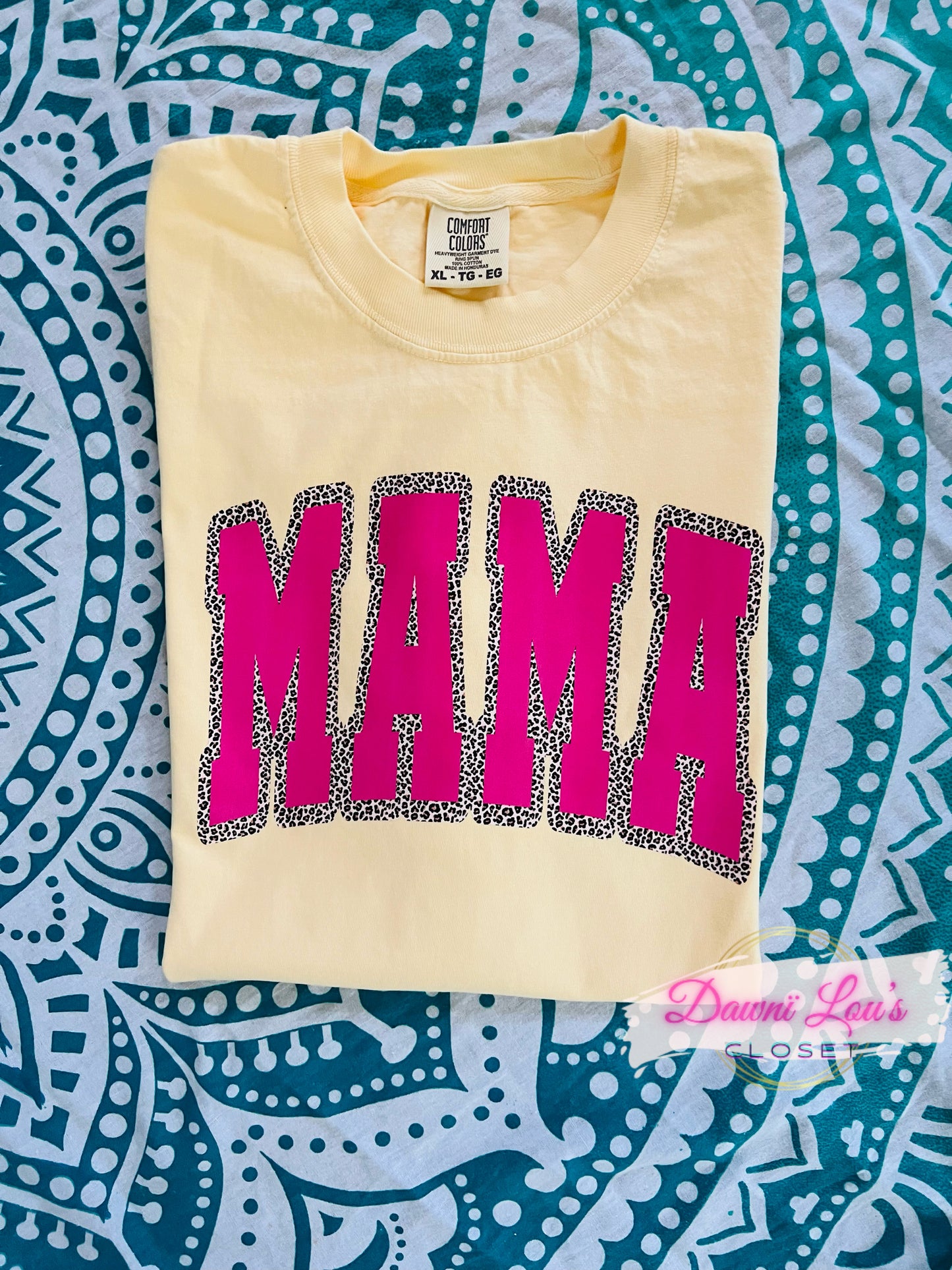 CAMISETA MAMA LEOPARDO