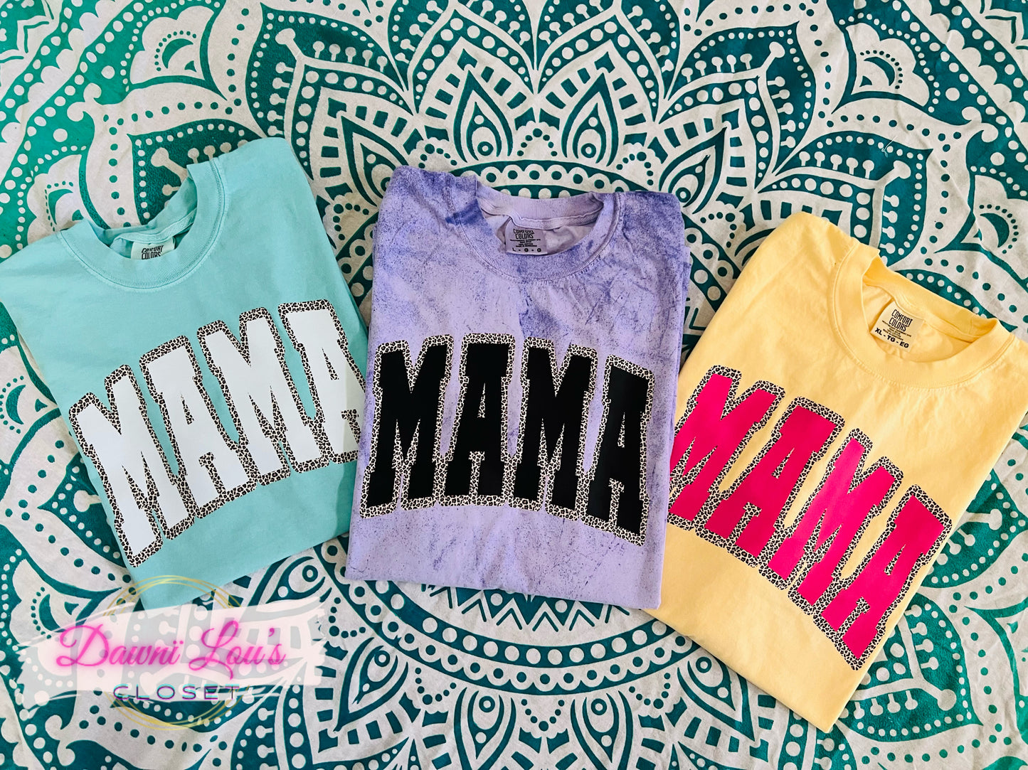 CAMISETA MAMA LEOPARDO