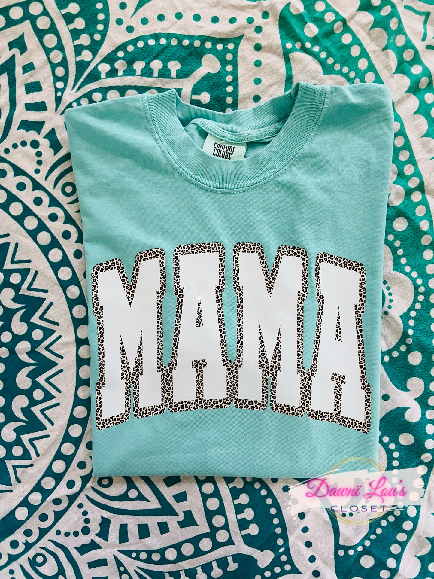 CAMISETA MAMA LEOPARDO