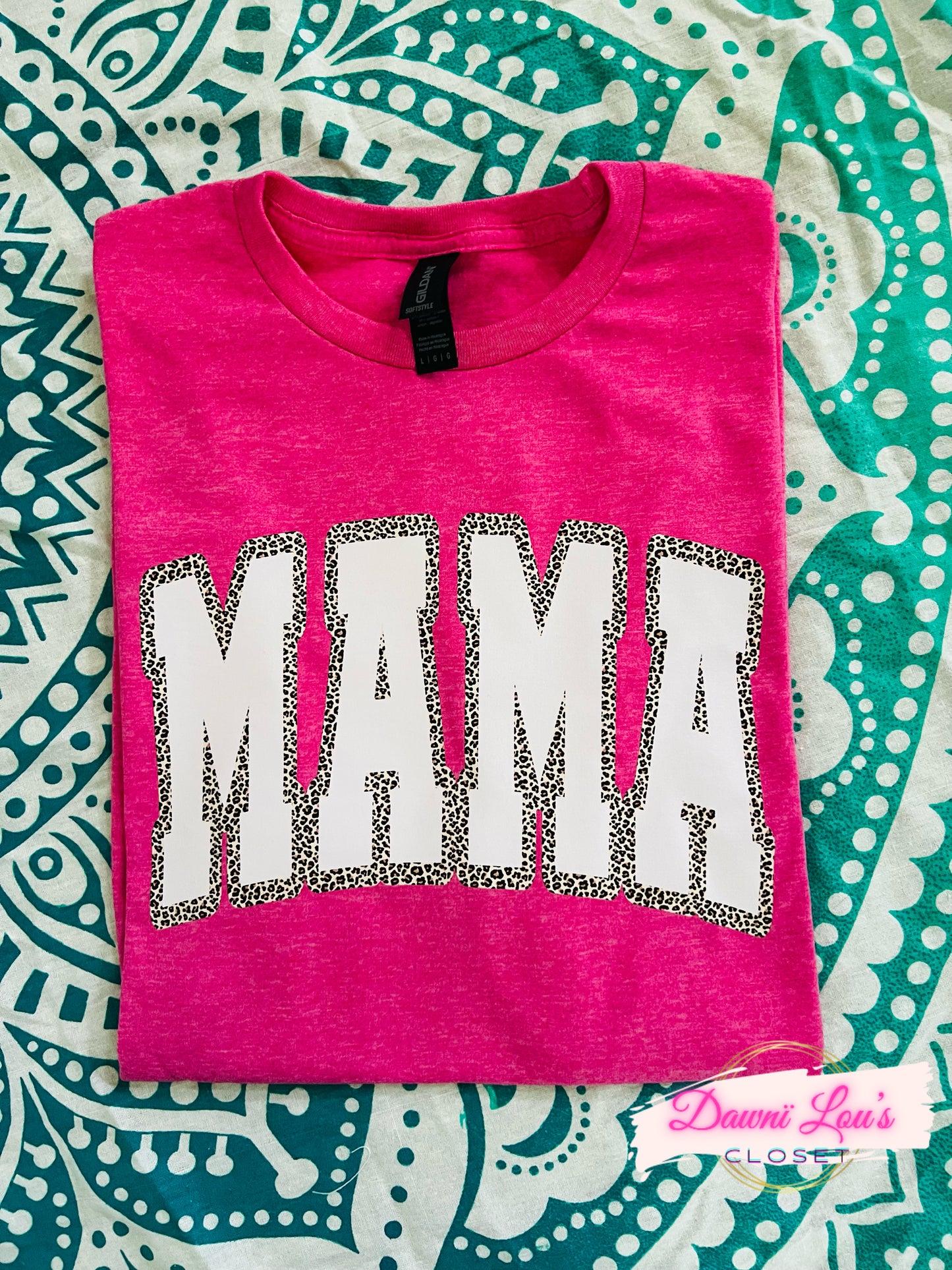CAMISETA MAMA LEOPARDO