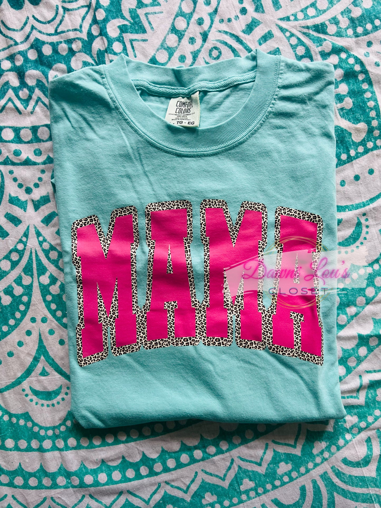 CAMISETA MAMA LEOPARDO