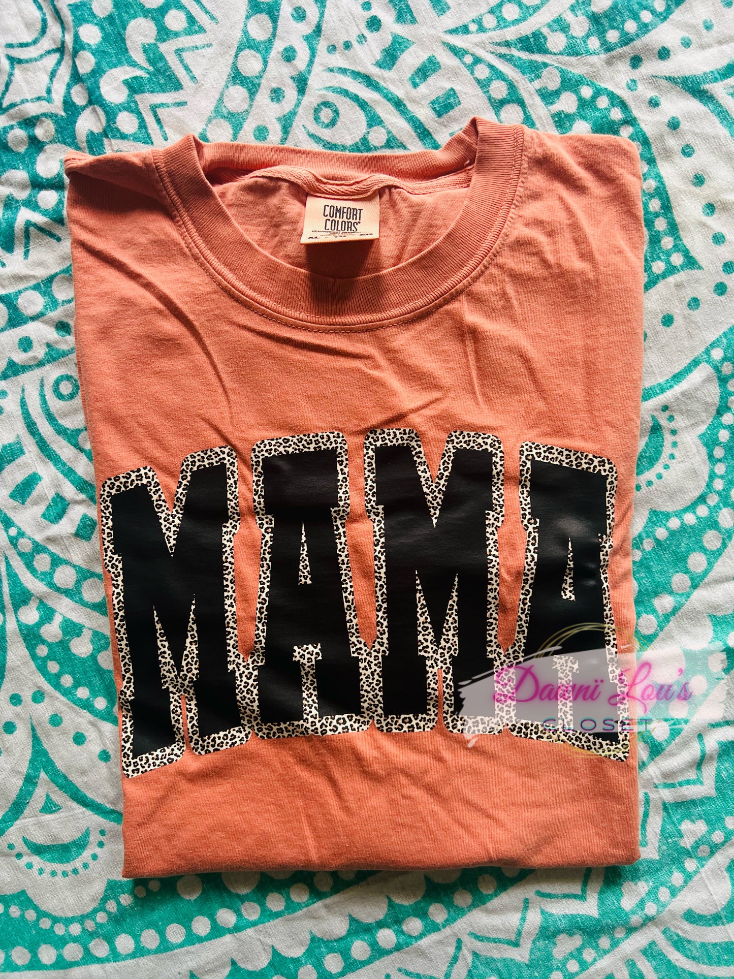 CAMISETA MAMA LEOPARDO