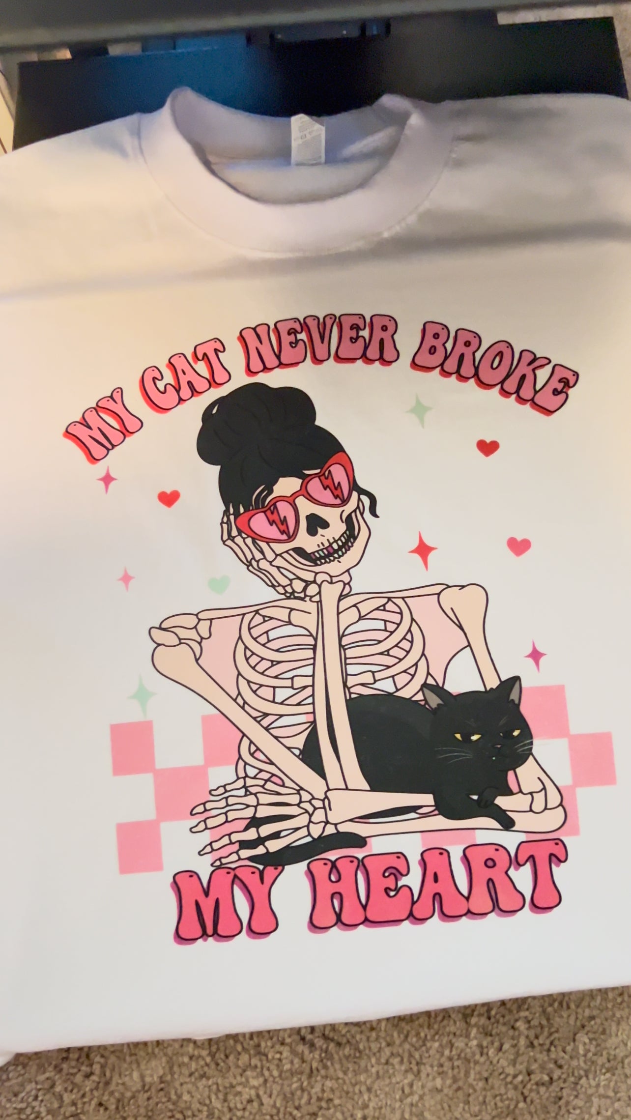 My Cat Never Broke My Heart Tee