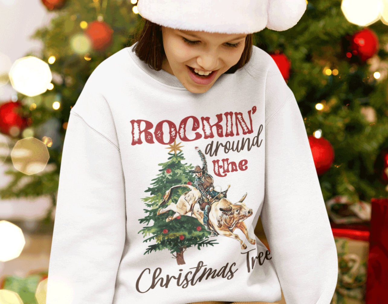 Rockeando alrededor del árbol de Navidad
