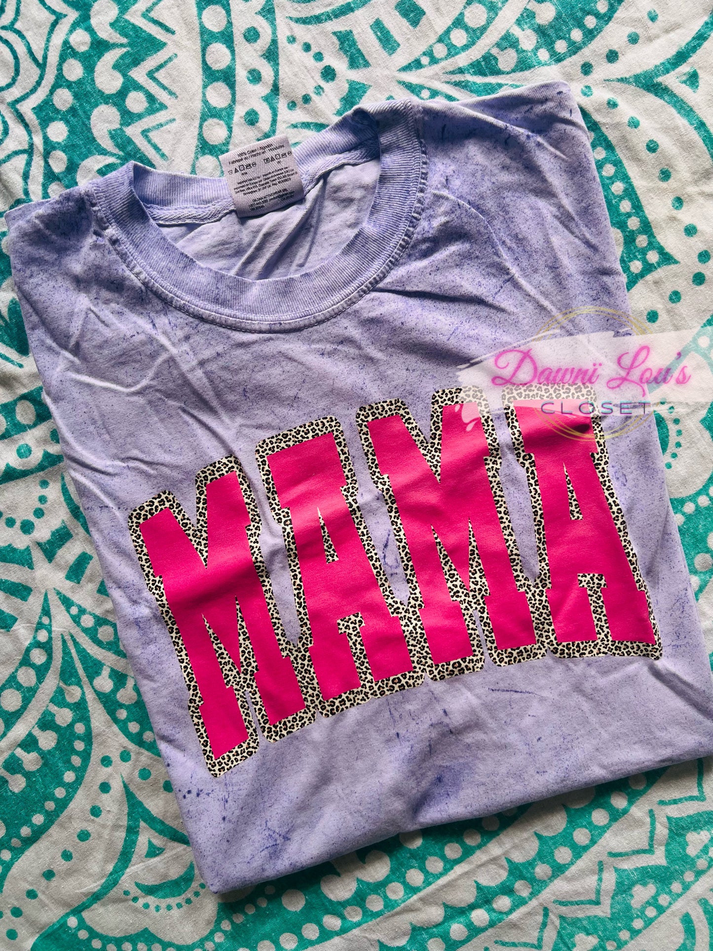 CAMISETA MAMA LEOPARDO