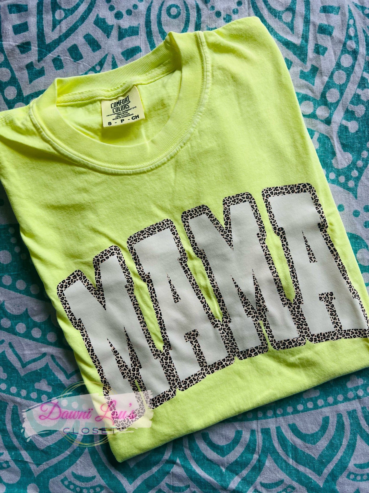 CAMISETA MAMA LEOPARDO
