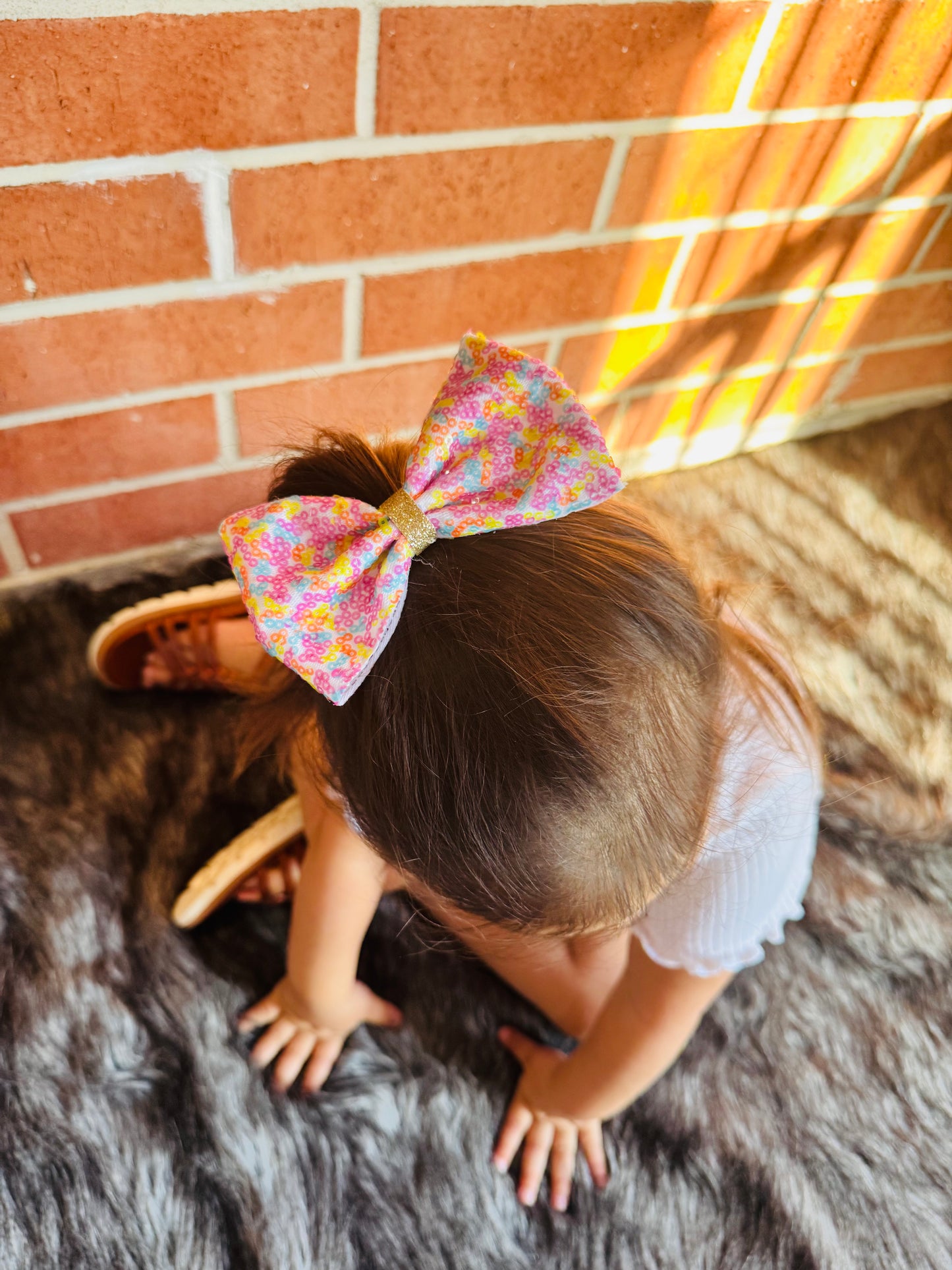 Sequinned Spring Bows