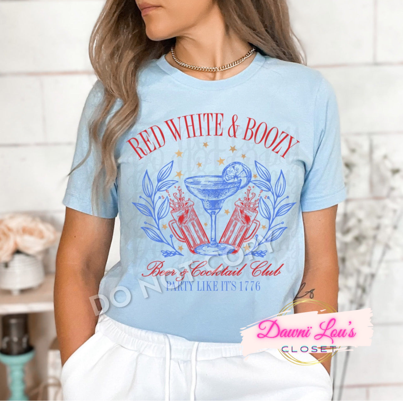 RED WHITE & BOOZY SOCIETY