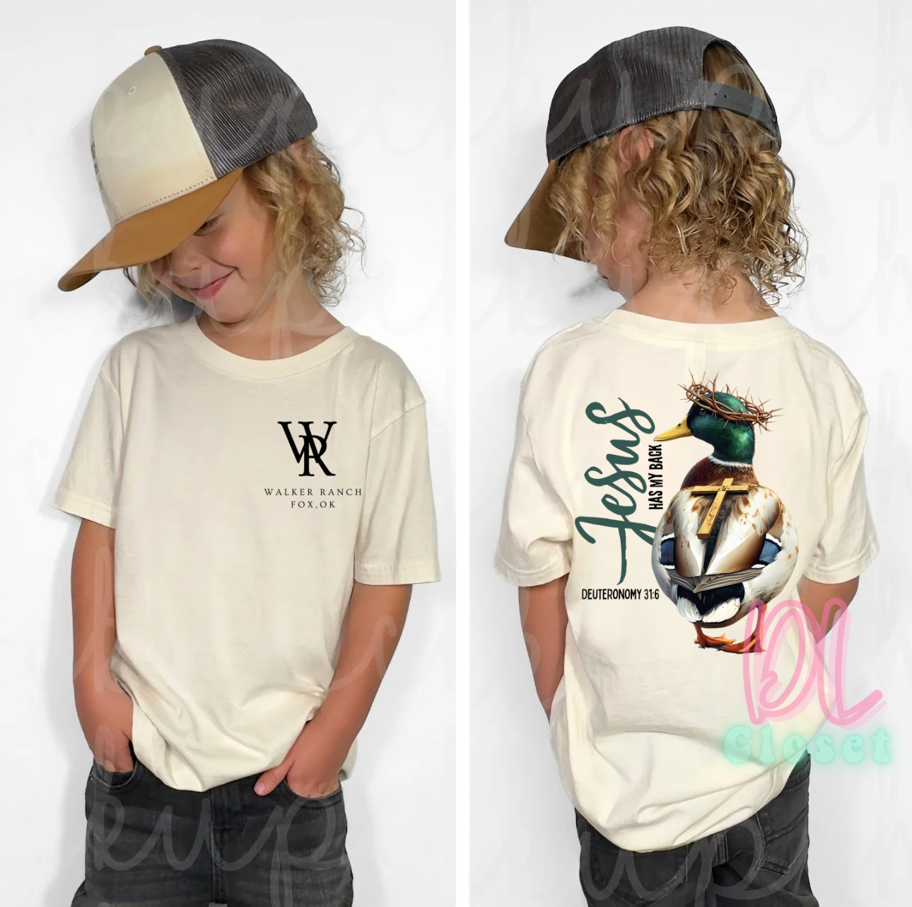 Jesus Has My Back Tee