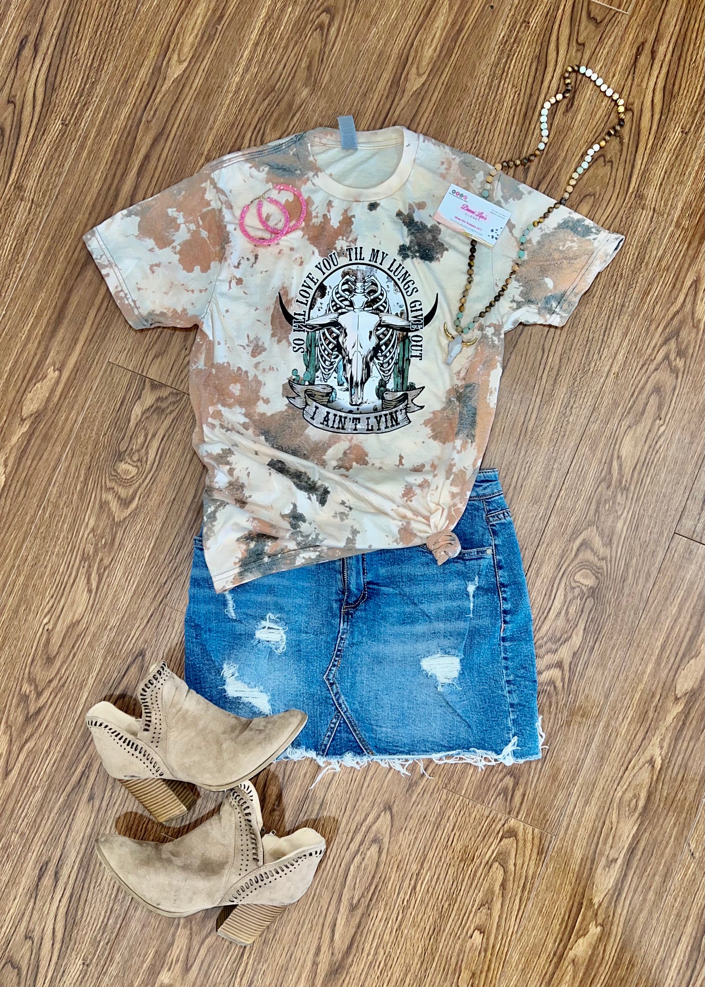Tyler Childers - All Your’n Cow Print Shirt