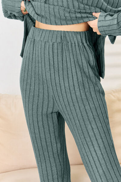 Drawstring Hoodie Set