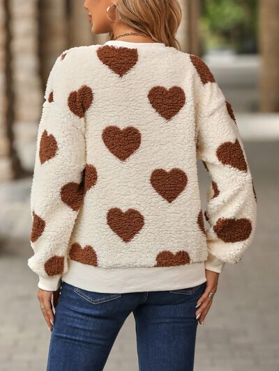 Teddy Hearts Sweater