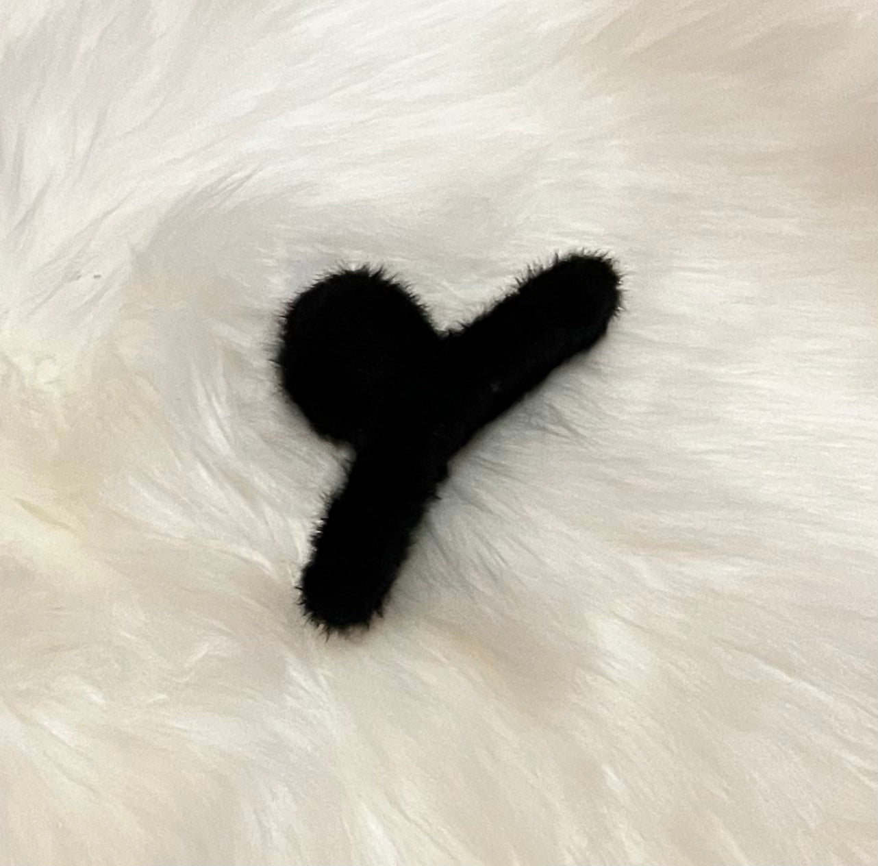 Pinzas para el cabello borroso