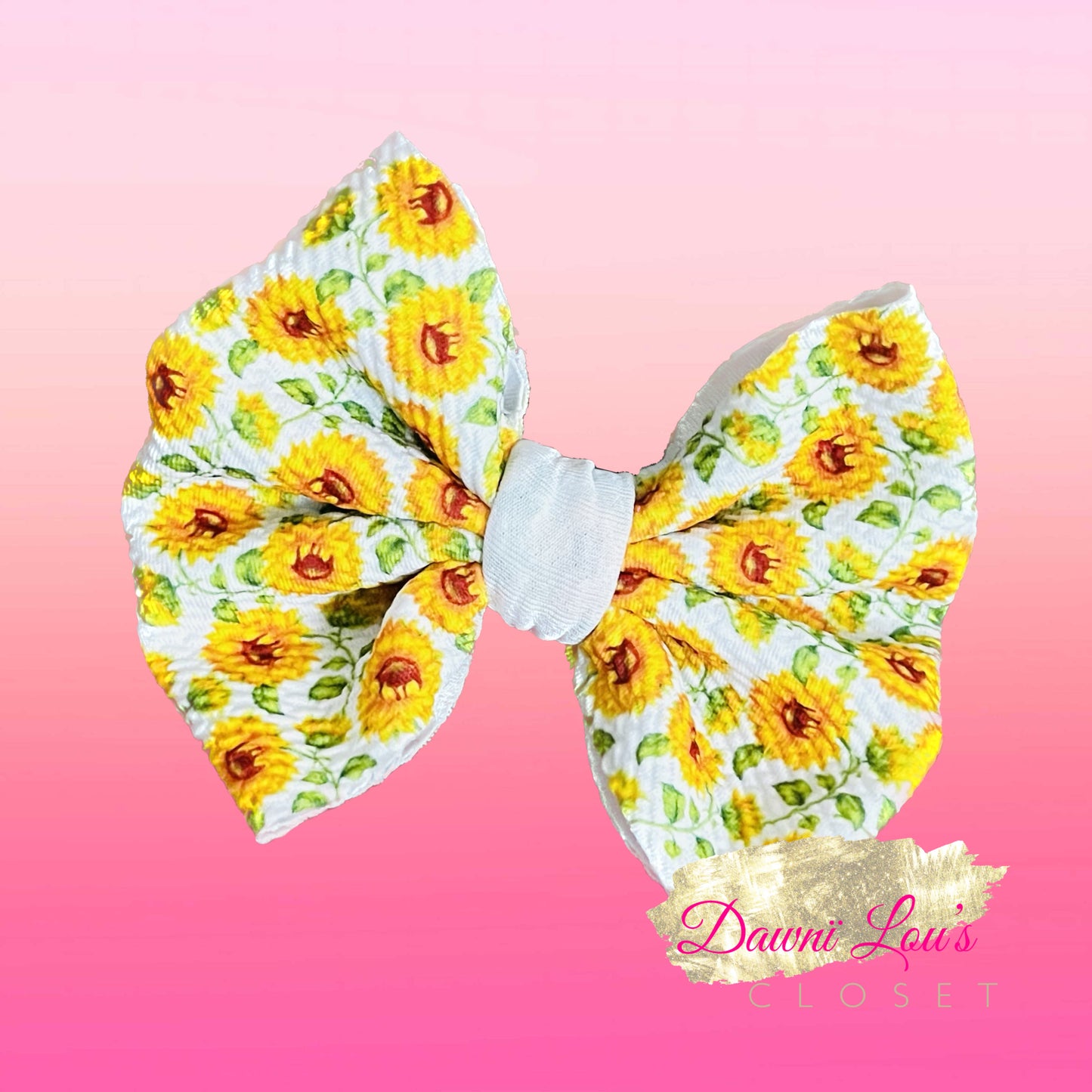 Sunflower Bows