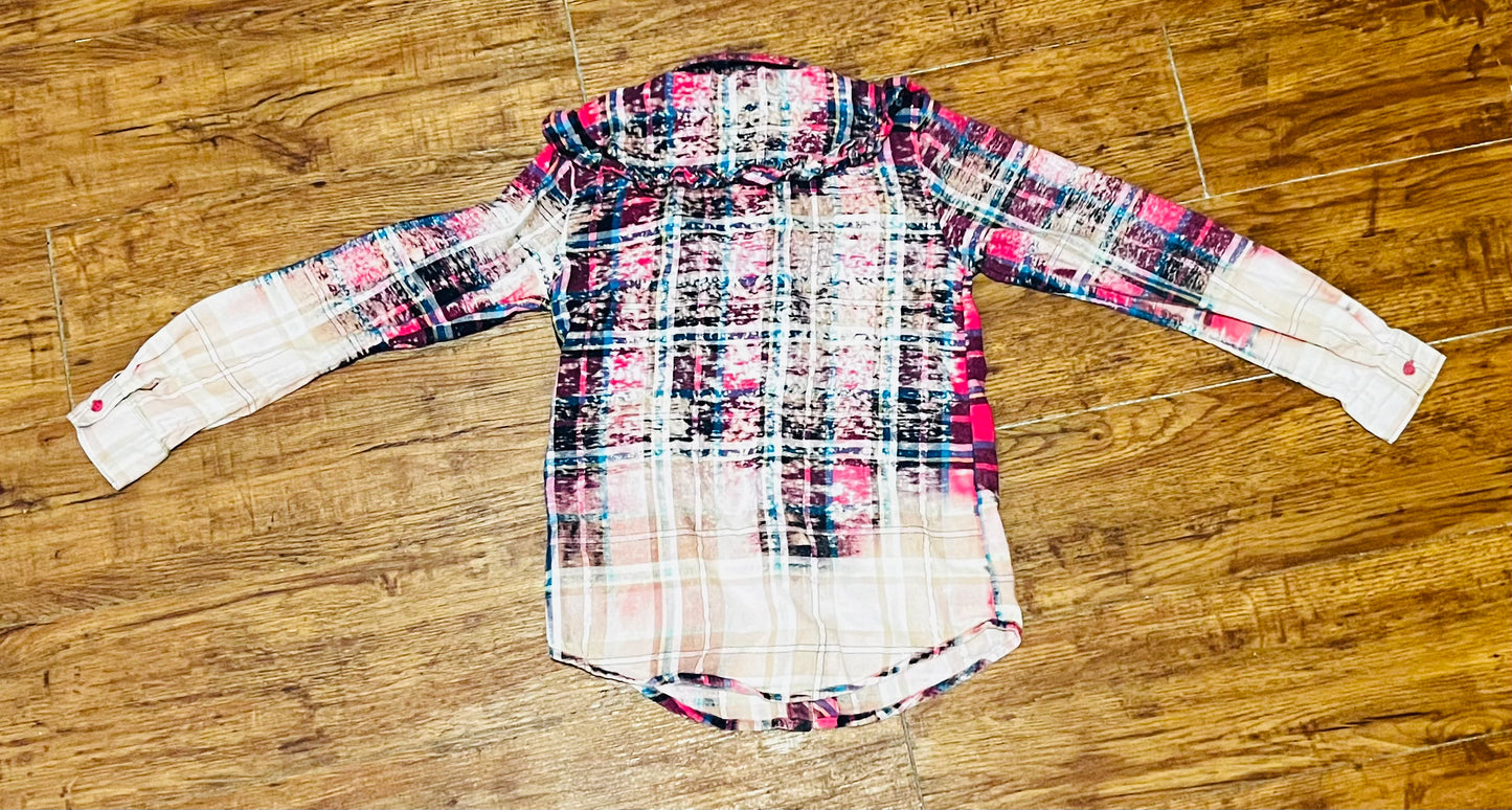 Repurposed Plaid Button Down