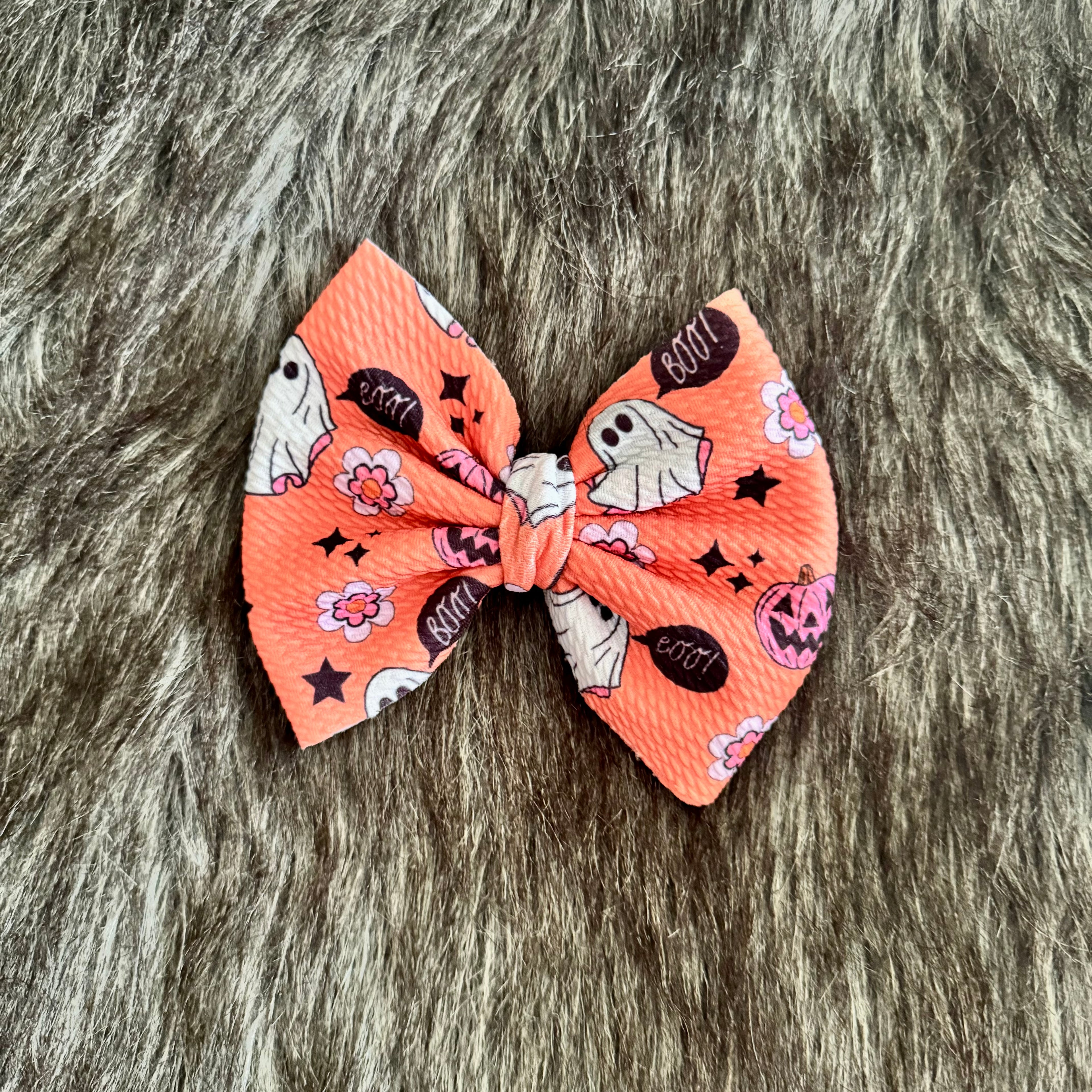 Retro Ghouls Bow
