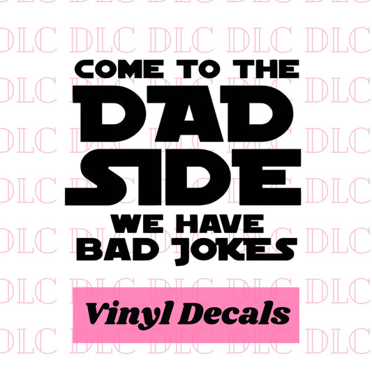 Dad Jokes Decal