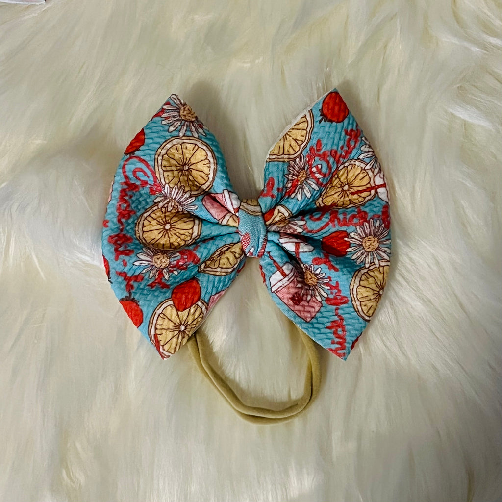 Chick-Filled-A Strawberry Lemonade Bows