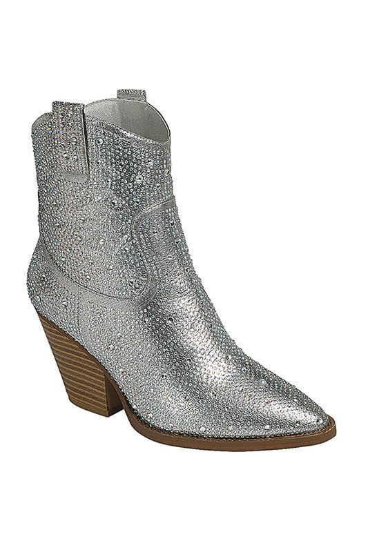 RIVER RHINESTONE WESTERN BOOTS