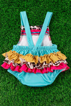 PELELE BURBUJAS VOLANTES ESTAMPADO ANIMAL SERAPE