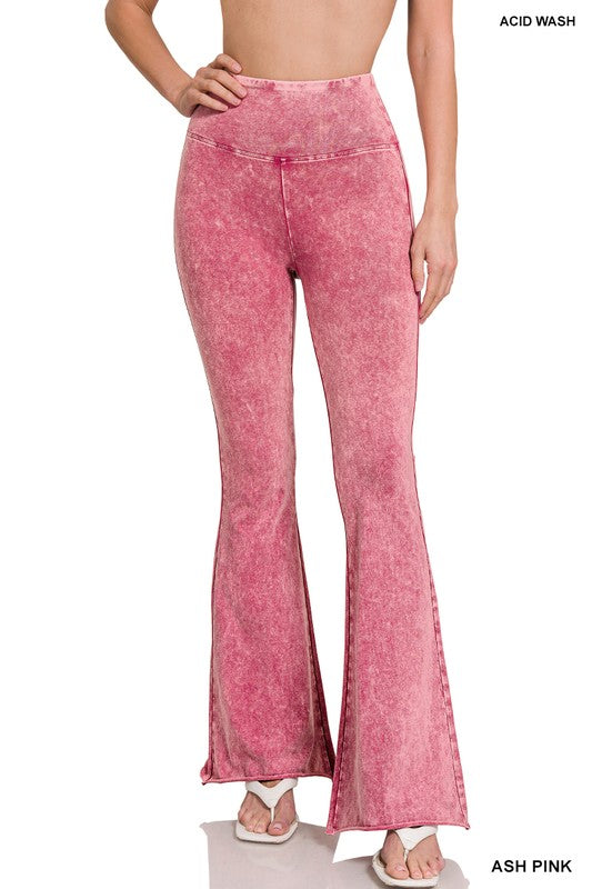 Acid Wash High Waist pants