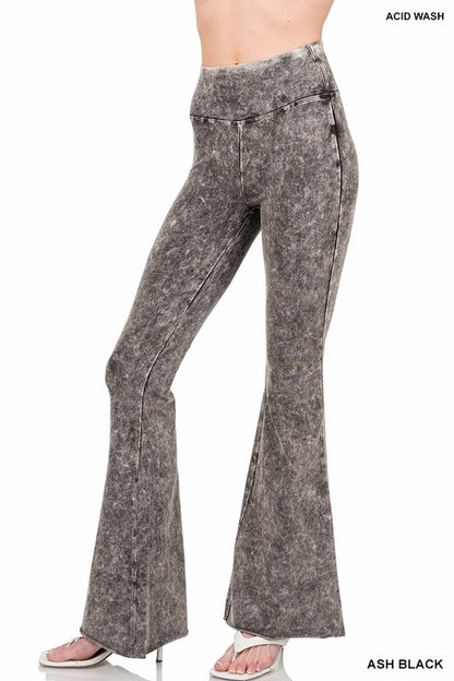 Acid Wash High Waist pants