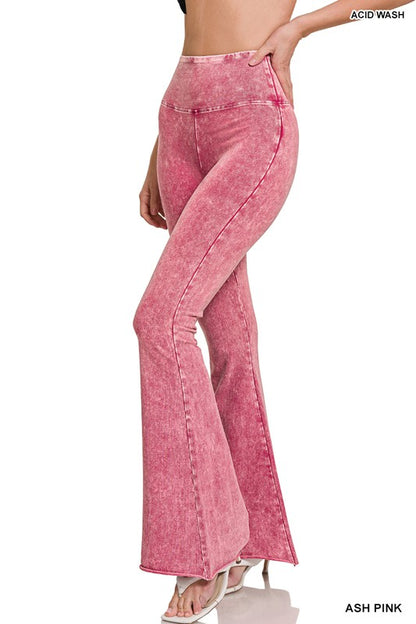 Acid Wash High Waist pants