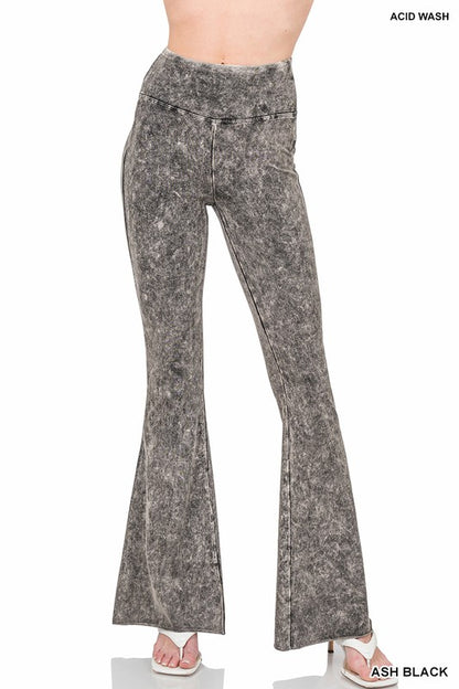 Acid Wash High Waist pants