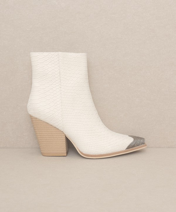 Zion Bootie with Metal Toe