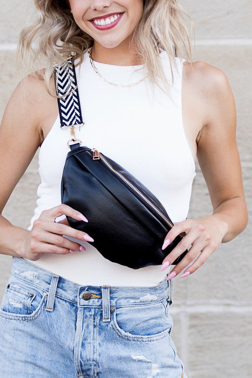 Nora Removable Fringe Crossbody