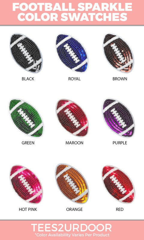 Football Sparkle Vintage Hat