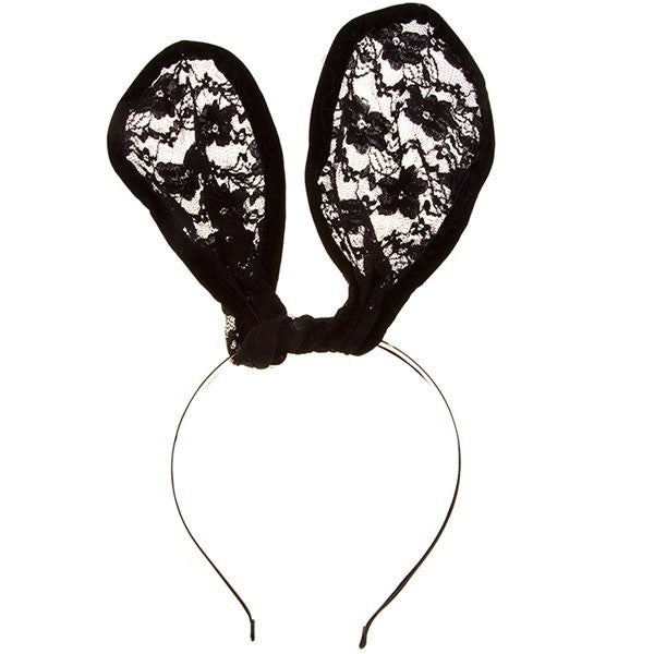 RABBIT LACE EARS HEADBAND