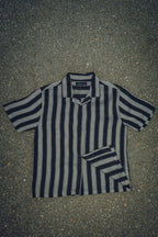Men's Textured Striped Shirt