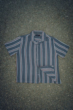 Men's Textured Striped Shirt