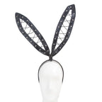 BLACK BUNNY HEADBAND
