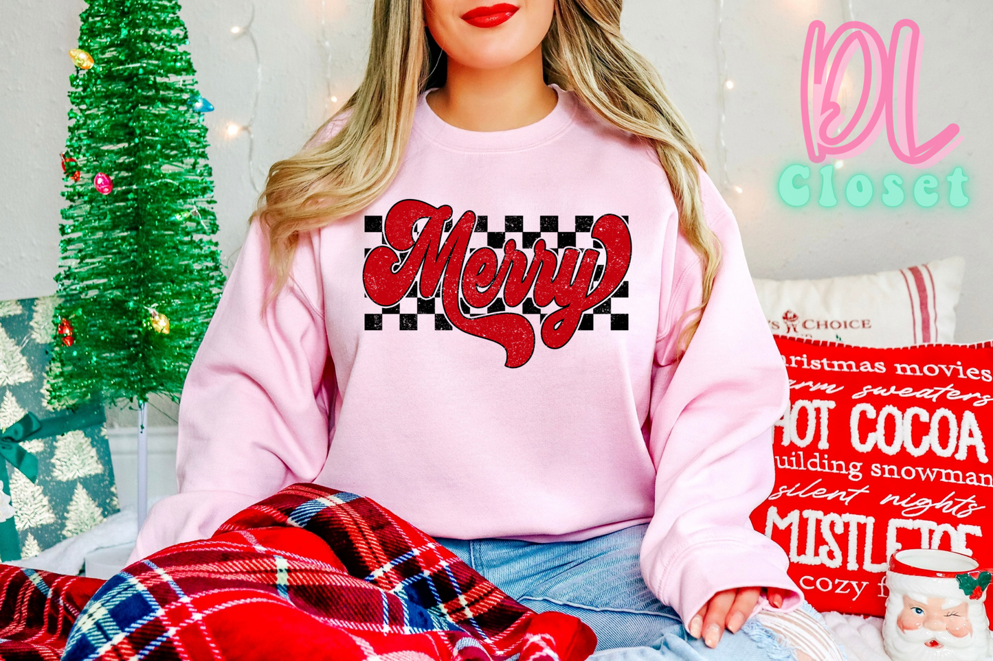 Retro Merry Sweatshirt