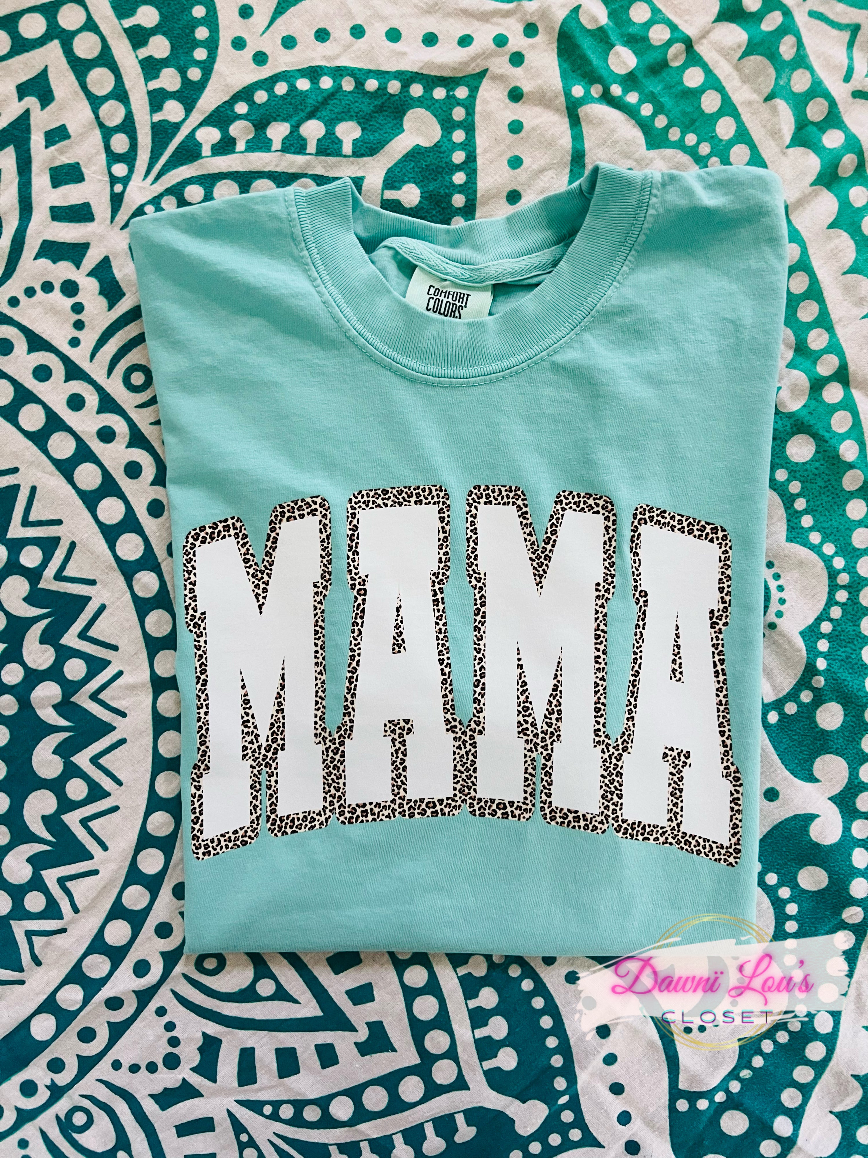 LEOPARD MAMA TEE