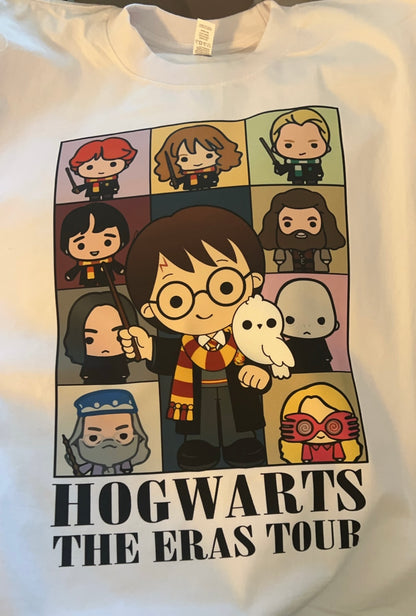 Camisetas del Tour de las Eras de Hogwarts