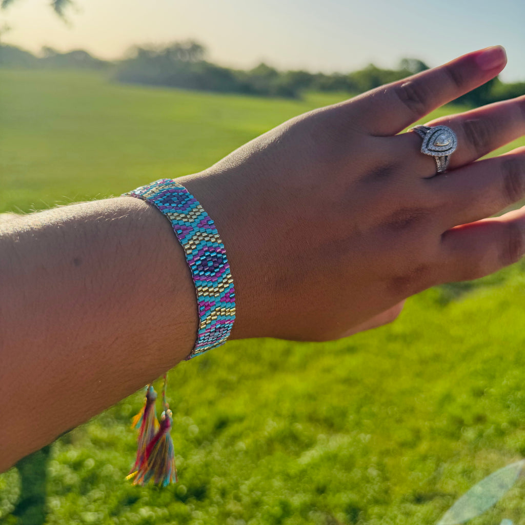 Embroidery/Beaded Bracelets