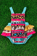 PELELE BURBUJAS VOLANTES ESTAMPADO ANIMAL SERAPE