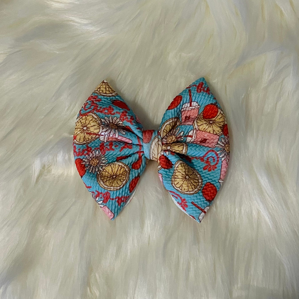 Chick-Filled-A Strawberry Lemonade Bows