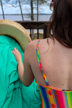 Travis Surplice Flounce Swimsuit