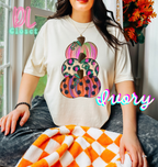 Funky Stacked Pumpkins Tees