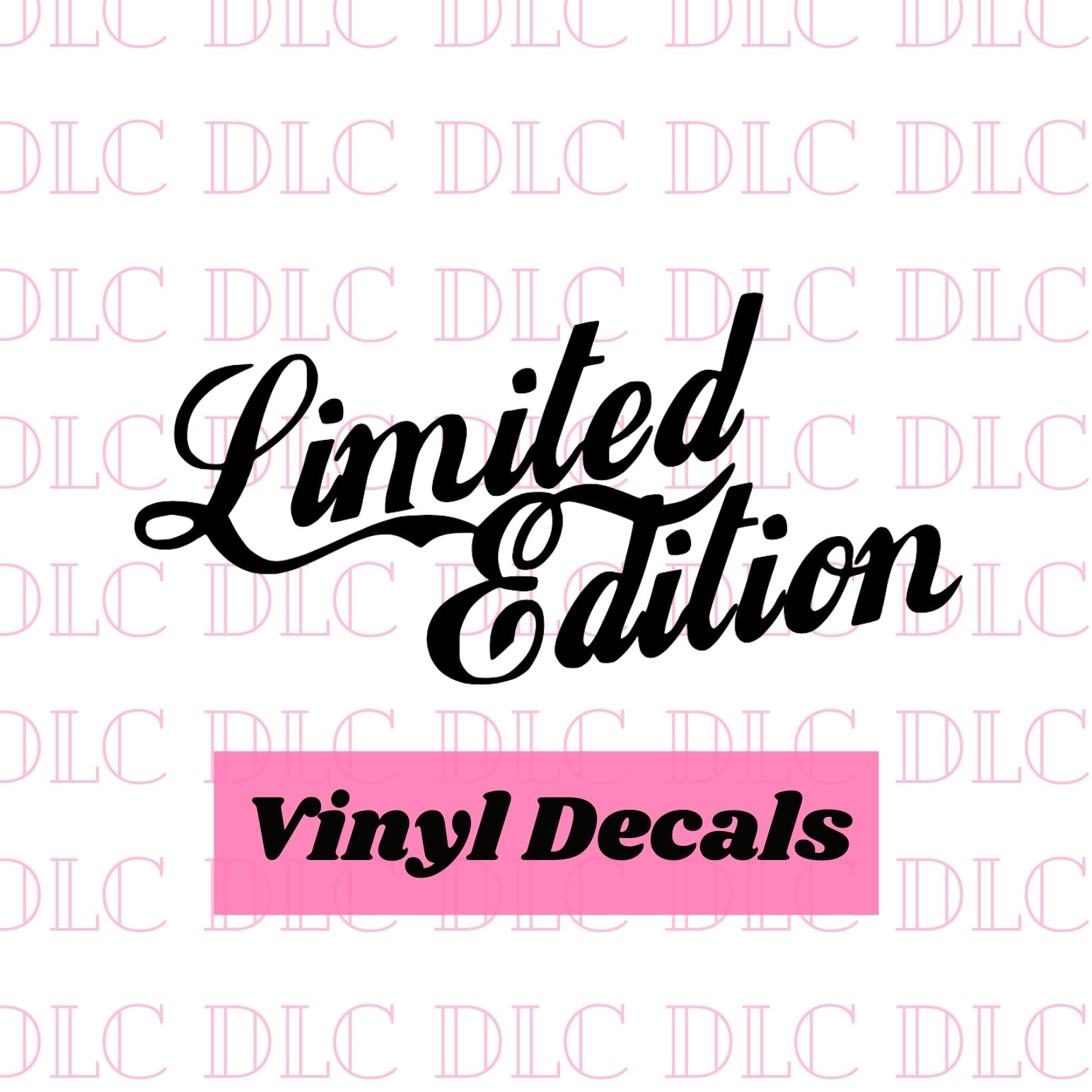 Limited Edition Decal