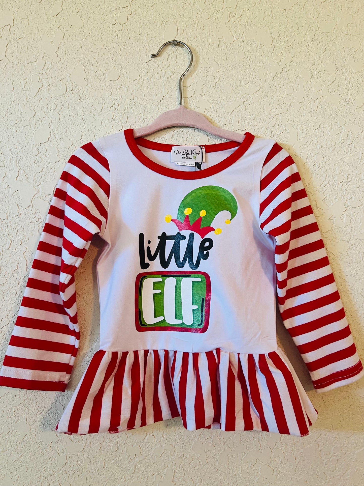 Little Elf Striped Blouse